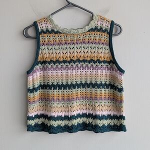 Universal Thread Crochet Knit Tank Top